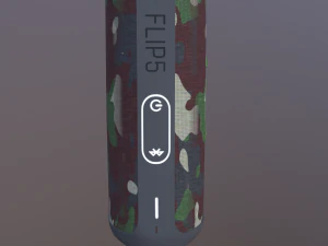 Black JBL bluetooth music column 3D Model