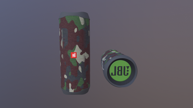 Amouflage JBL bluetooth music column 3D Model .c4d .max .obj .3ds .fbx .stl .blend 