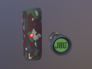 Amouflage JBL bluetooth music column 3D Model