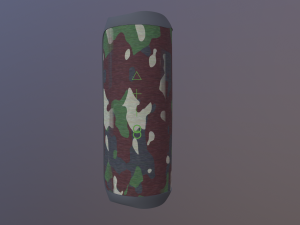 Amouflage JBL bluetooth music column 3D Model
