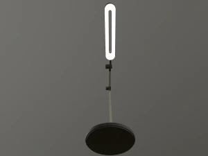 Table led lamp 3D Model