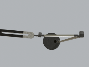 Table led lamp 3D Model