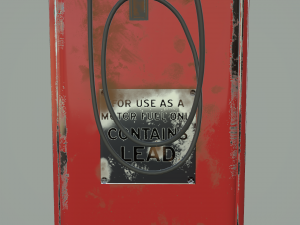 Gas pump Old-New 3D Модель