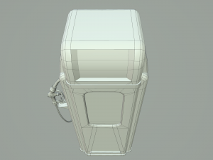 Gas pump Old-New 3D Модель