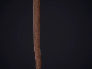 Fantasy staff 3D Model