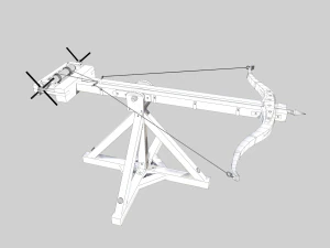 Ballista 3D Model