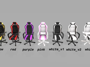 Gaming Chair 3D Model