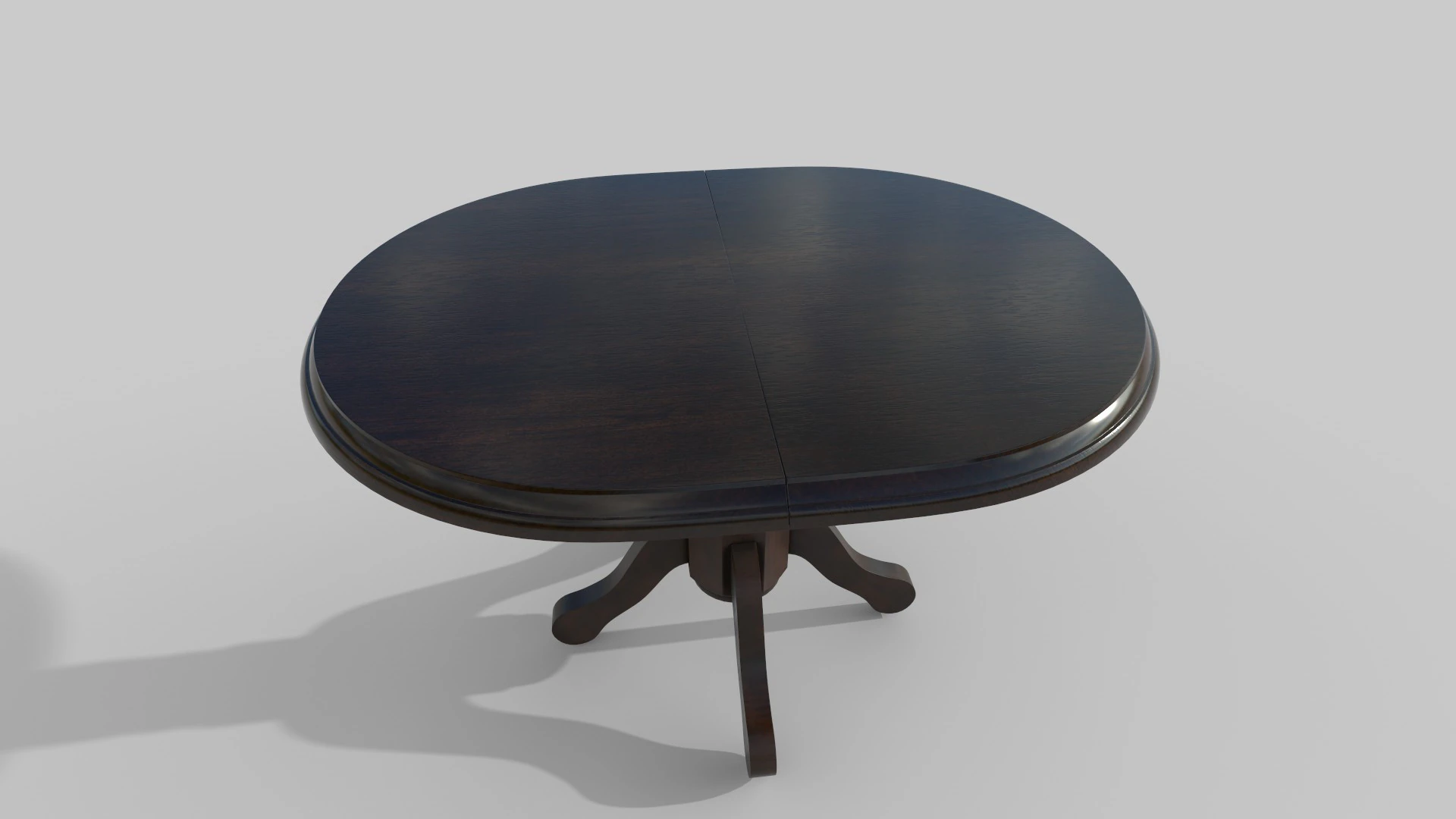 Antique table 3D Model .c4d .max .obj .3ds .fbx .stl .blend