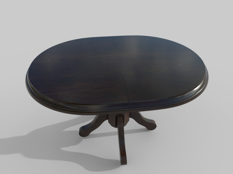Antique table 3D Model