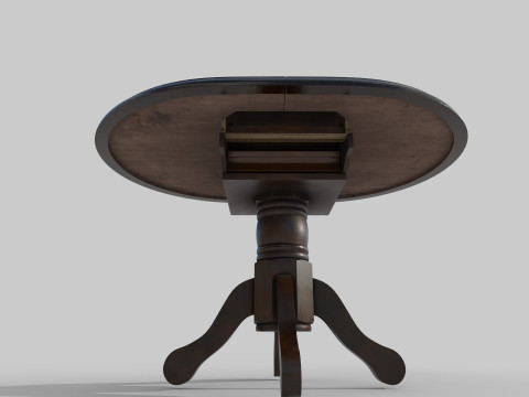 Antique table 3Dモデル