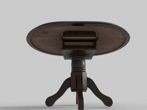 Antique table 3D Model