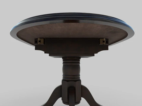 Antique table 3D Model