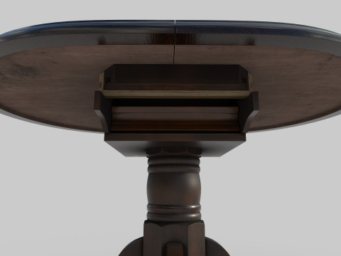 Antique table 3Dモデル