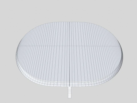 Antique table 3D Model