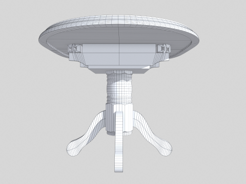Antique table 3Dモデル