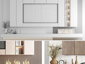 Tvwall02 3D Model