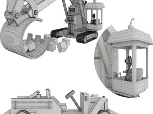 Cartoy01 3D Model