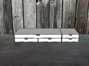 Desktop organizer Model 3D