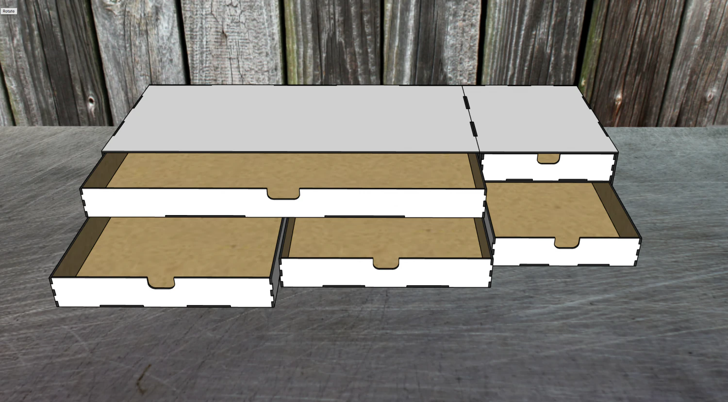 Masa&uuml;st&uuml; d&uuml;zenleyici 3D Model .c4d .max .obj .3ds .fbx .stl .blend 