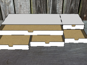 Desktop organizer 3D Model