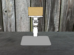 soporte para microscopio Modelo 3D