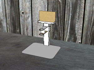 Microscope stand Modello 3D