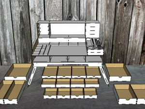 Портативная рабочая станция 3D Модель