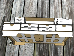 Portable workstation 3D Model
