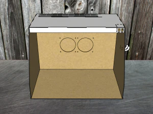 A paint booth for modelers 3D Model