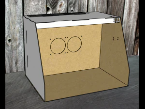 A paint booth for modelers 3D Model