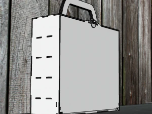 A portable hobby case is an ideal option 3D Model