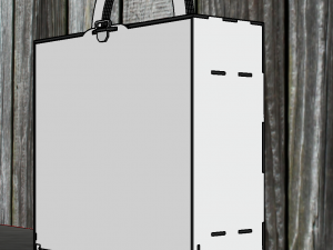 A portable hobby case is an ideal option Modelo 3D