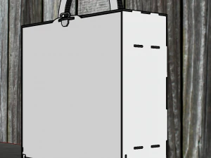 A portable hobby case is an ideal option 3D Model