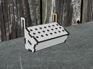 Small organizer for storing model drills 3D Model