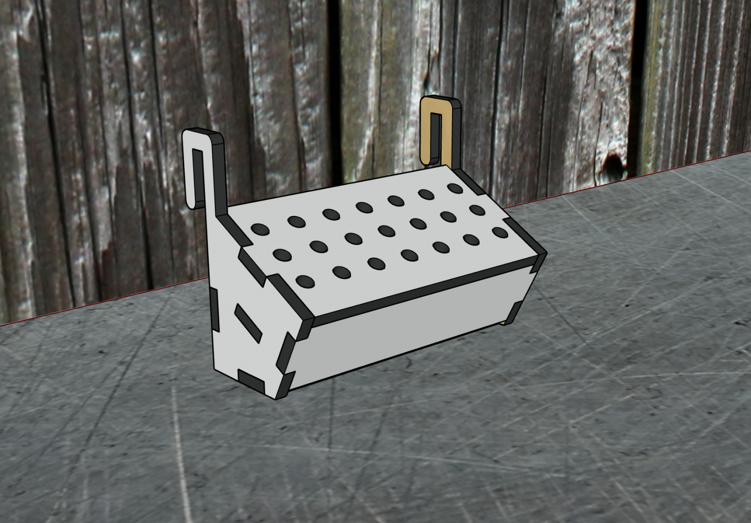 Small organizer for storing model drills 3D Model in Desk 3DExport