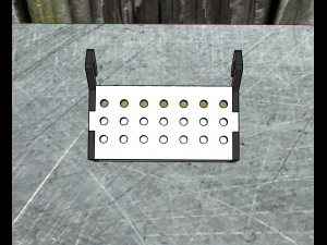 Small organizer for storing model drills Model 3D