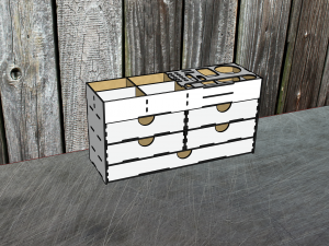 Desktop organizer for hand tools 1 Modèle 3D