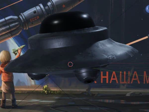 Batedor de OVNIs Modelo 3D