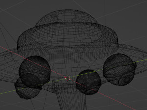 UFO scout 3D Model