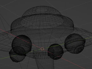 UFO scout 3D Model