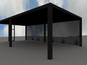 GARAGE WINTER GARDEN 3D Model