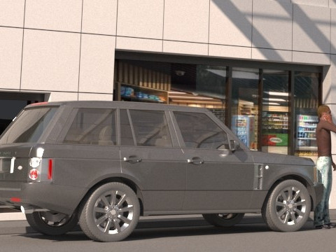 RANGE ROVER 3D Model
