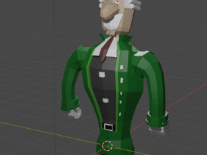 Dr Livesey 3D Model