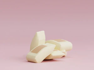 Stylized Cartoon Sack of Flour Low-poly 3D Model