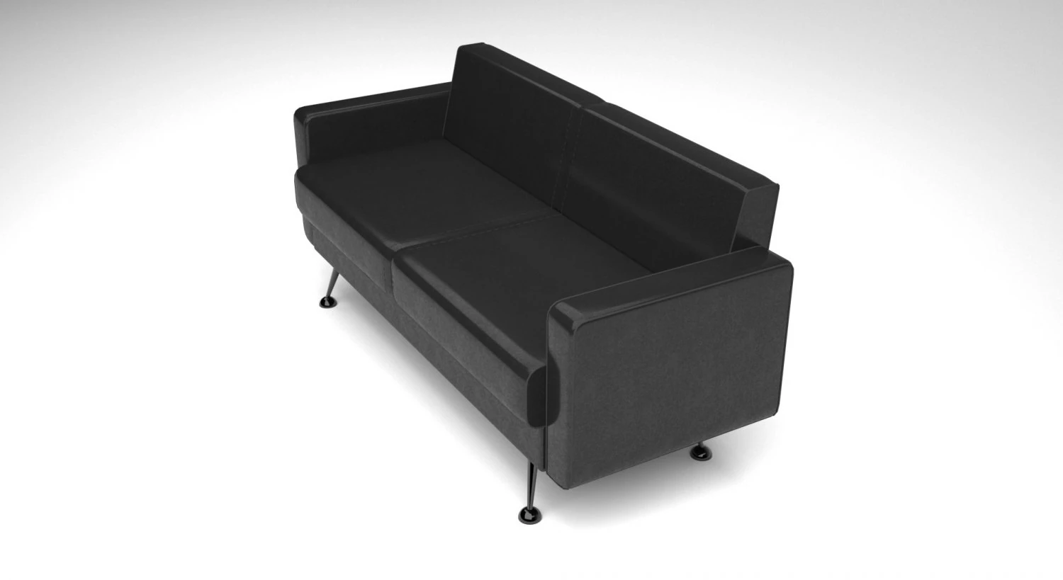 Sofa 3D Model .c4d .max .obj .3ds .fbx .stl .blend 