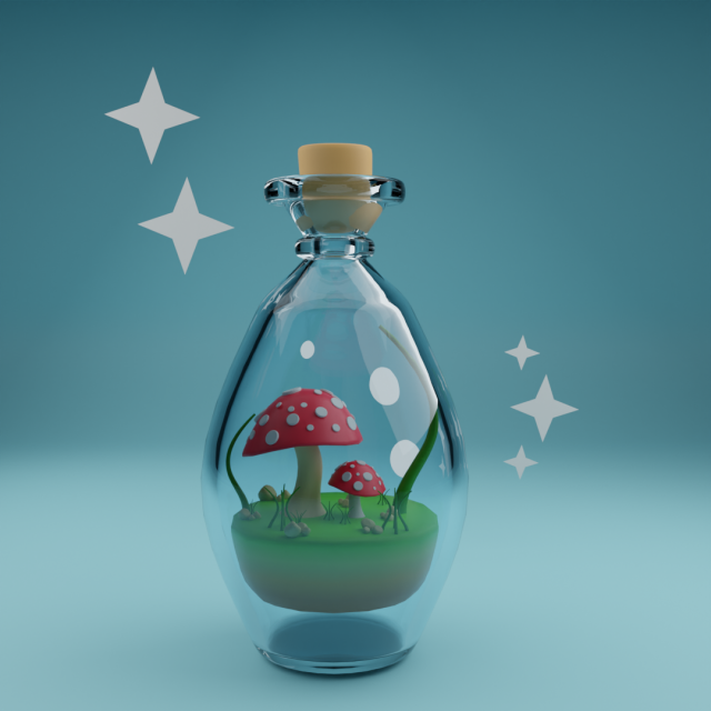 Boutle Model 3D .c4d .max .obj .3ds .fbx .stl .blend 