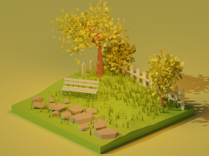 Park Modelo 3D