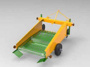 POTATO REMOVING MACHNE 3D Model