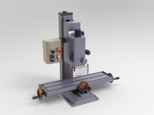 Milling machine 3D Model