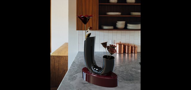 VASE AND FLOWERS Modelo 3D .c4d .max .obj .3ds .fbx .stl .blend